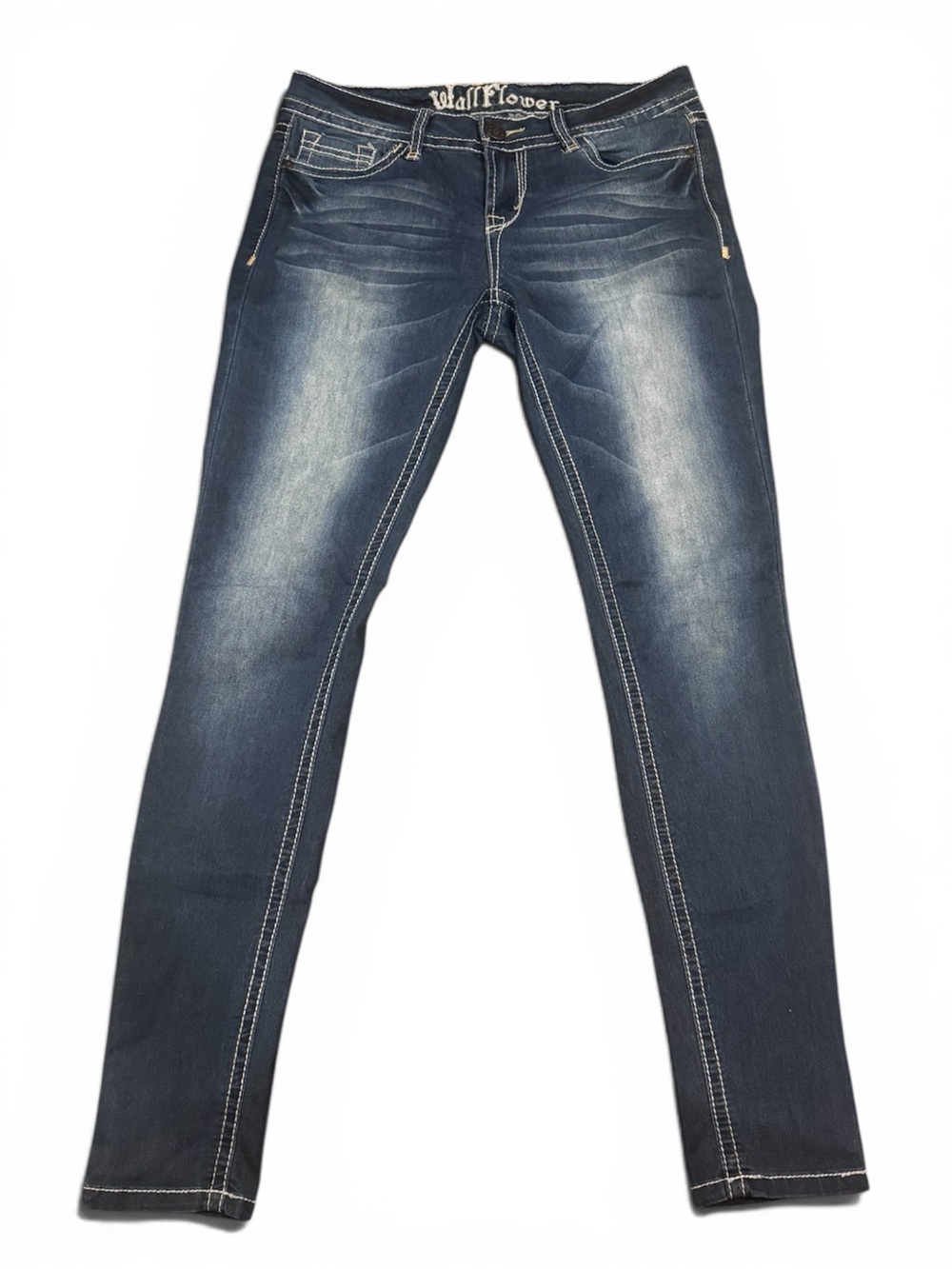 Wallflower Women's Dark Blue Skinny Jeans
